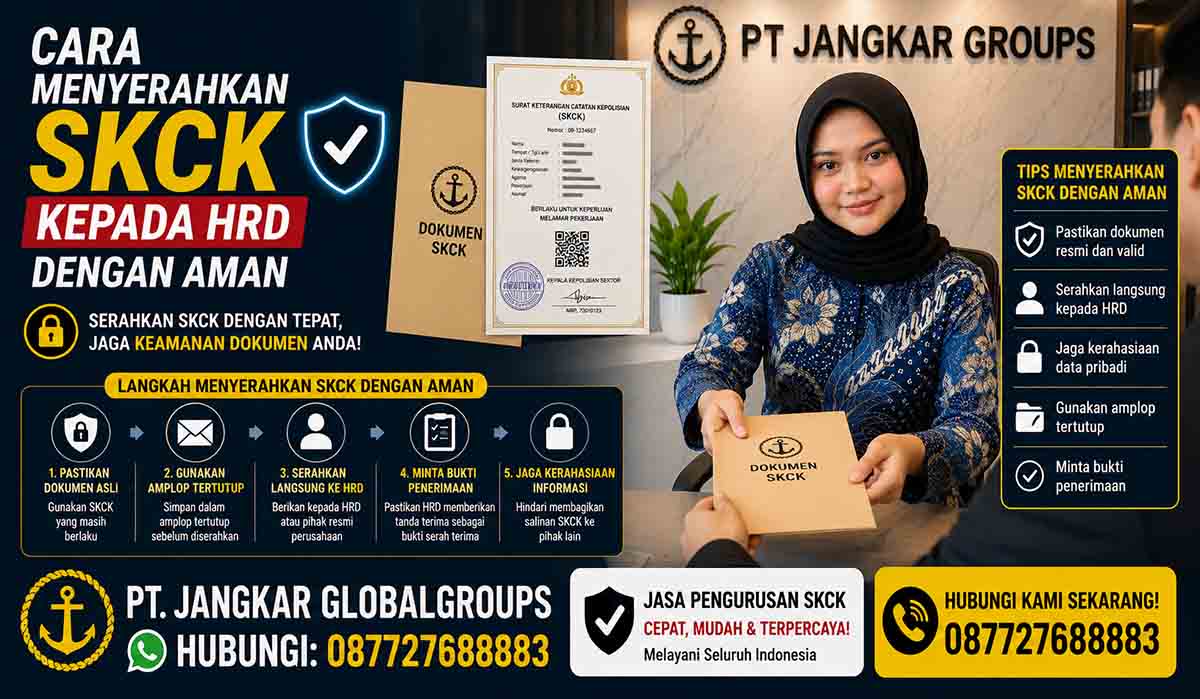 SKCK untuk Lamaran Kerja melalui Email