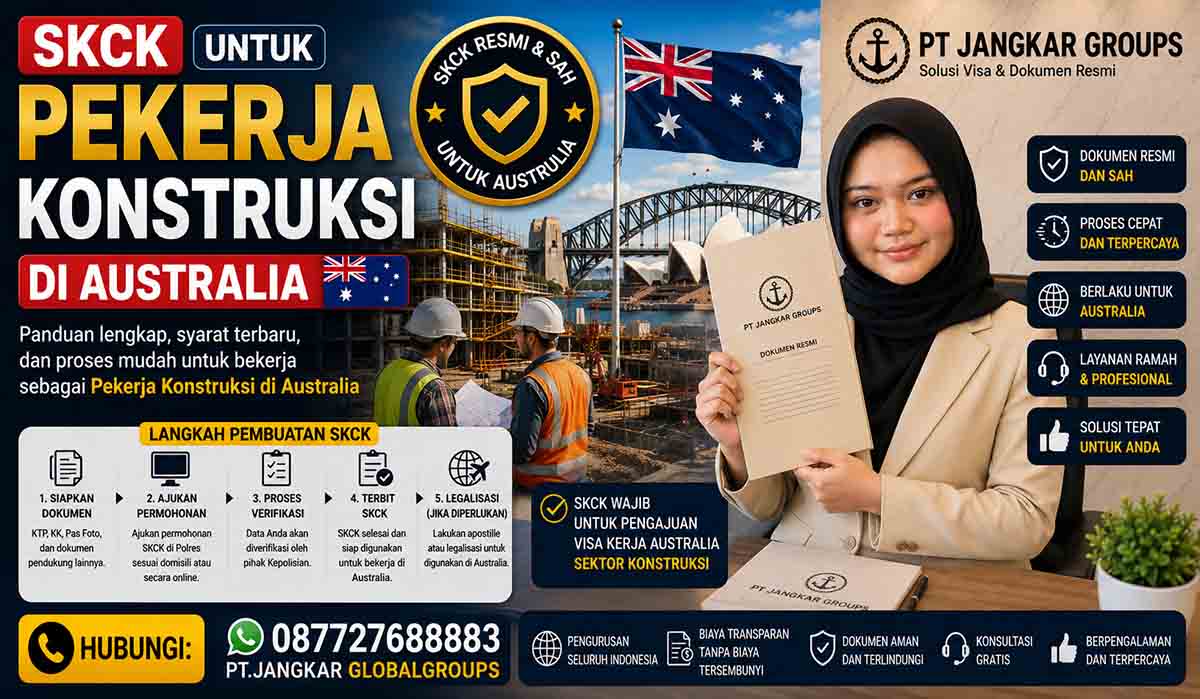SKCK untuk Pekerja Konstruksi di Australia