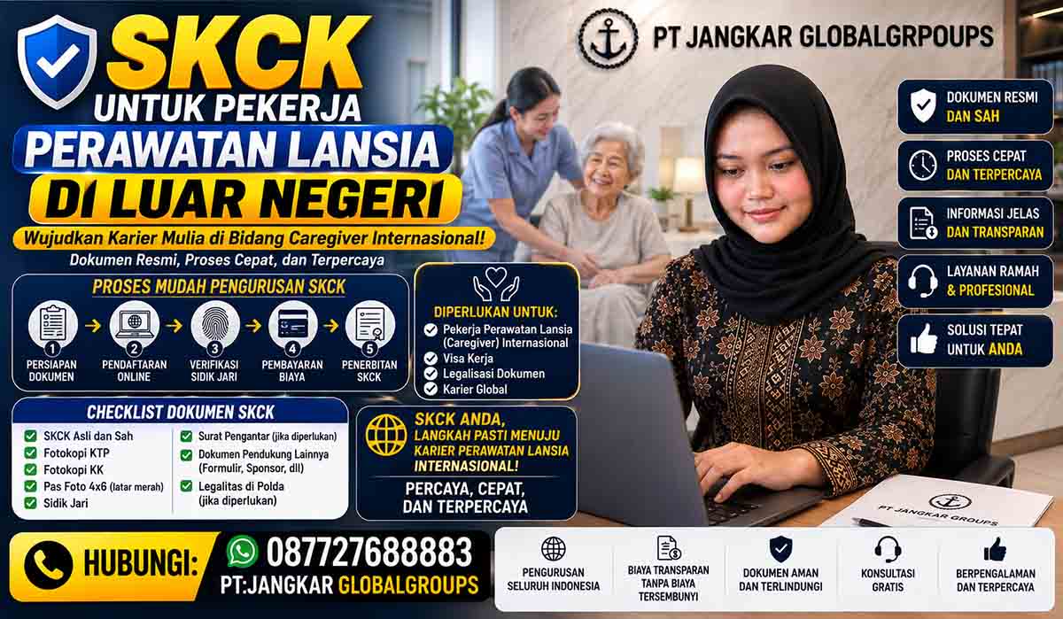 SKCK untuk Pekerja Perawatan Lansia di Luar Negeri