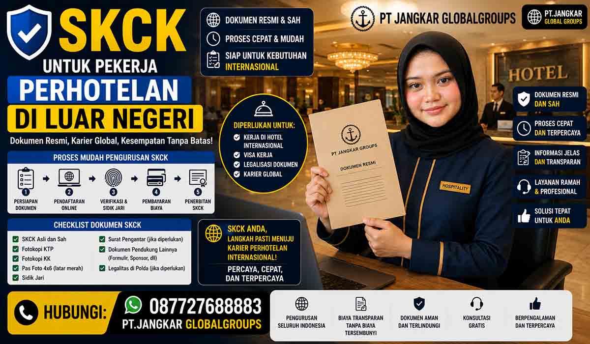 SKCK untuk Pekerja Perhotelan di Luar Negeri