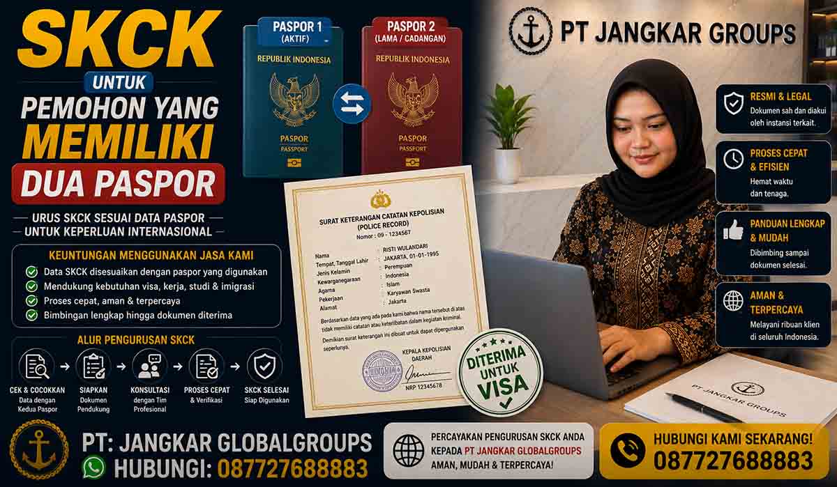 SKCK untuk Pemohon yang Memiliki Dua Paspor