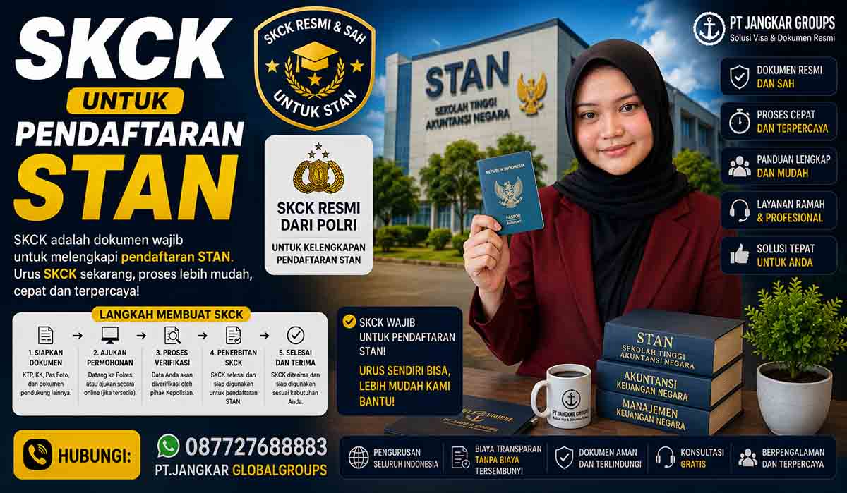 SKCK untuk Pendaftaran STAN