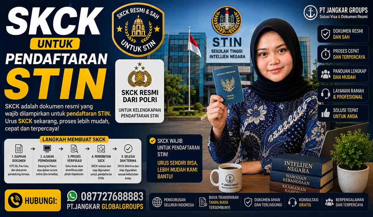 SKCK untuk Pendaftaran STIN
