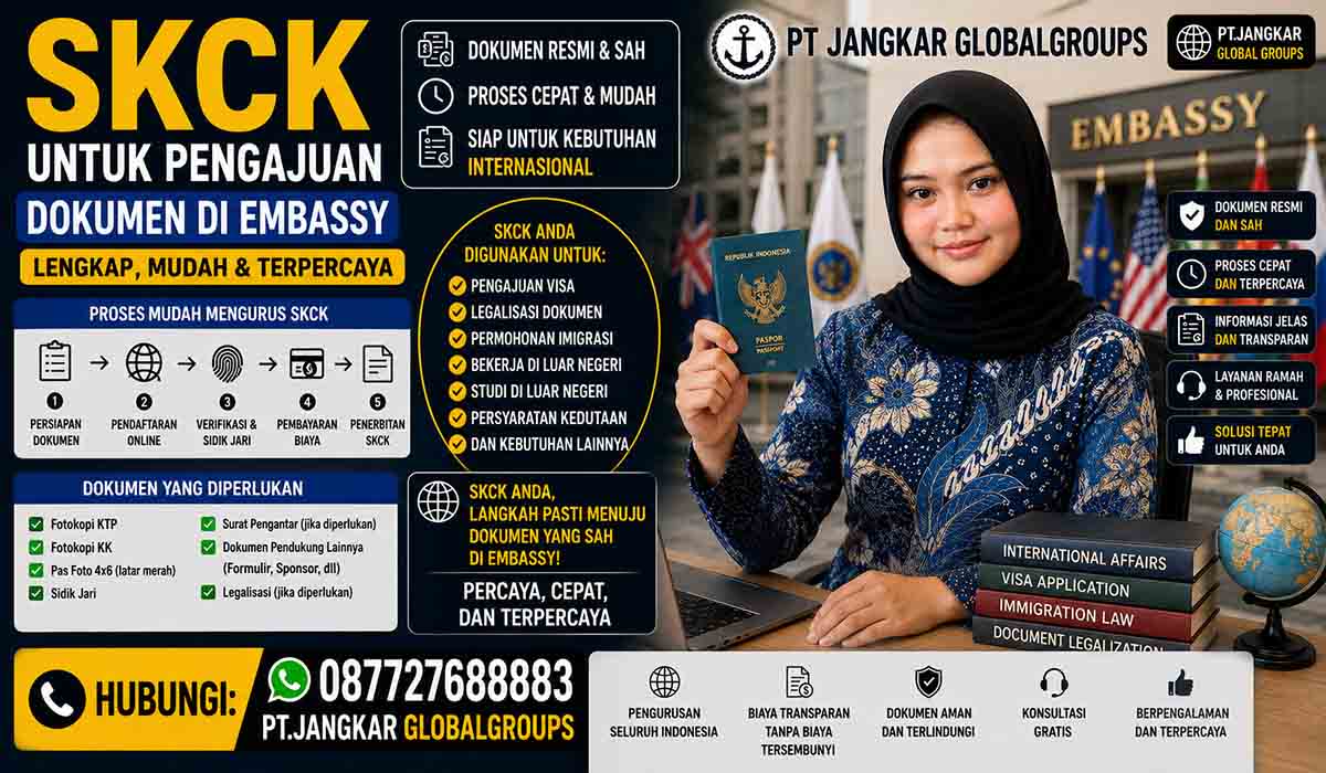 SKCK untuk Pengajuan Dokumen di Embassy