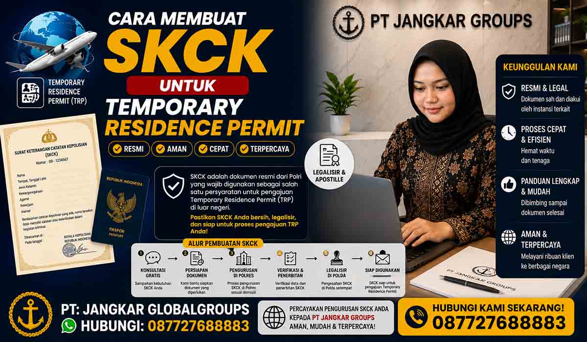 SKCK untuk Pengajuan Temporary Work Permit