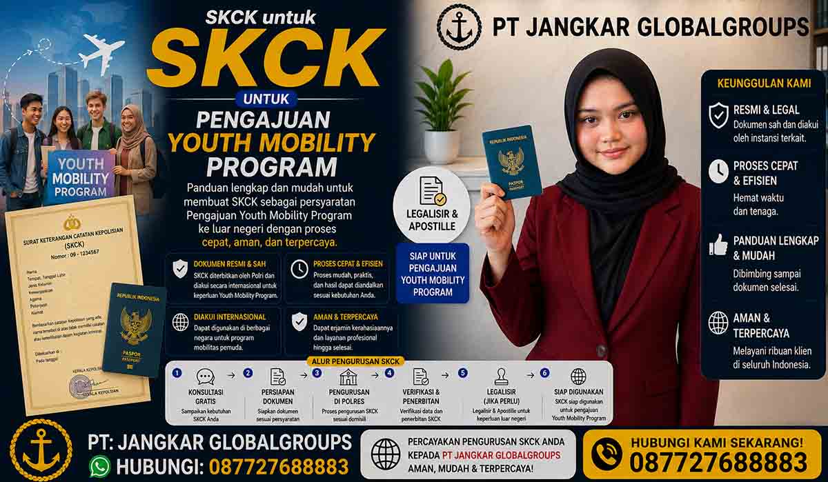 SKCK untuk Pengajuan Youth Mobility Program