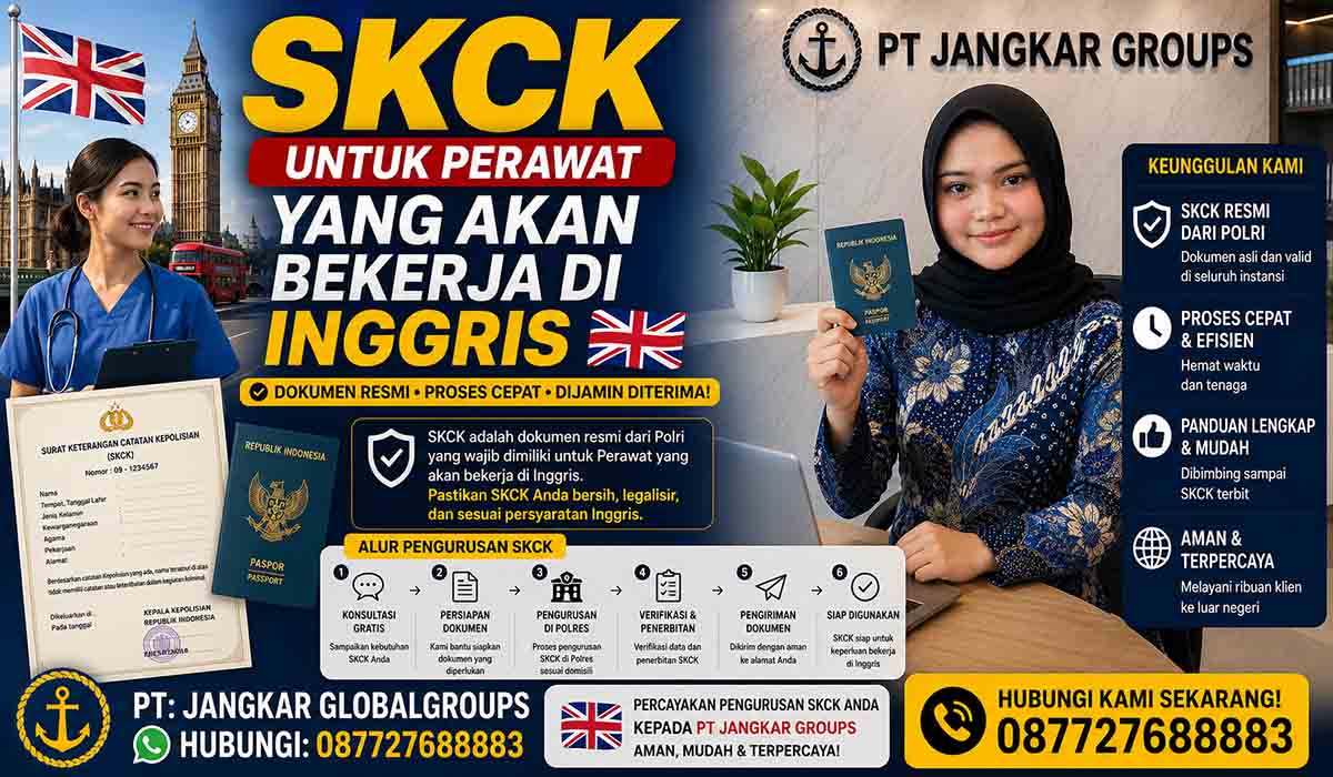SKCK untuk Perawat yang Akan Bekerja di Inggris