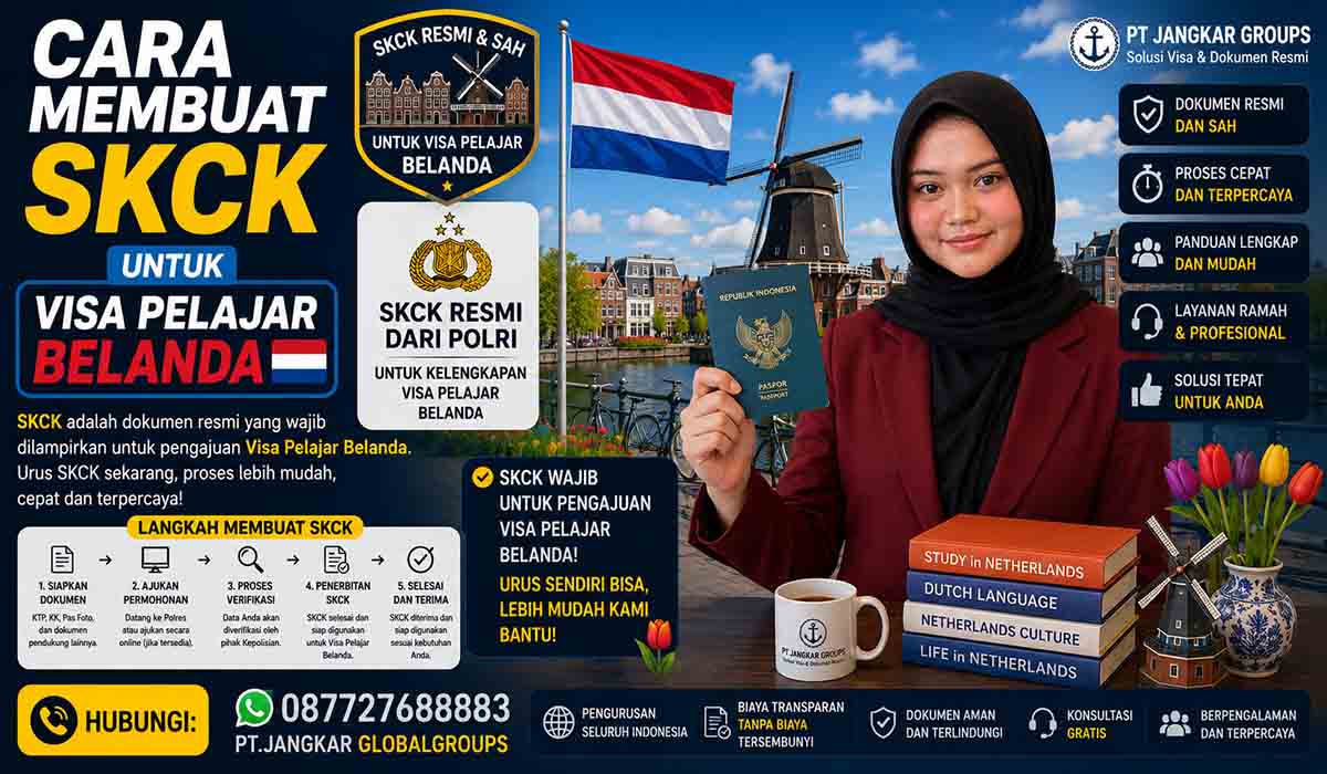 SKCK untuk Program Internship Belanda