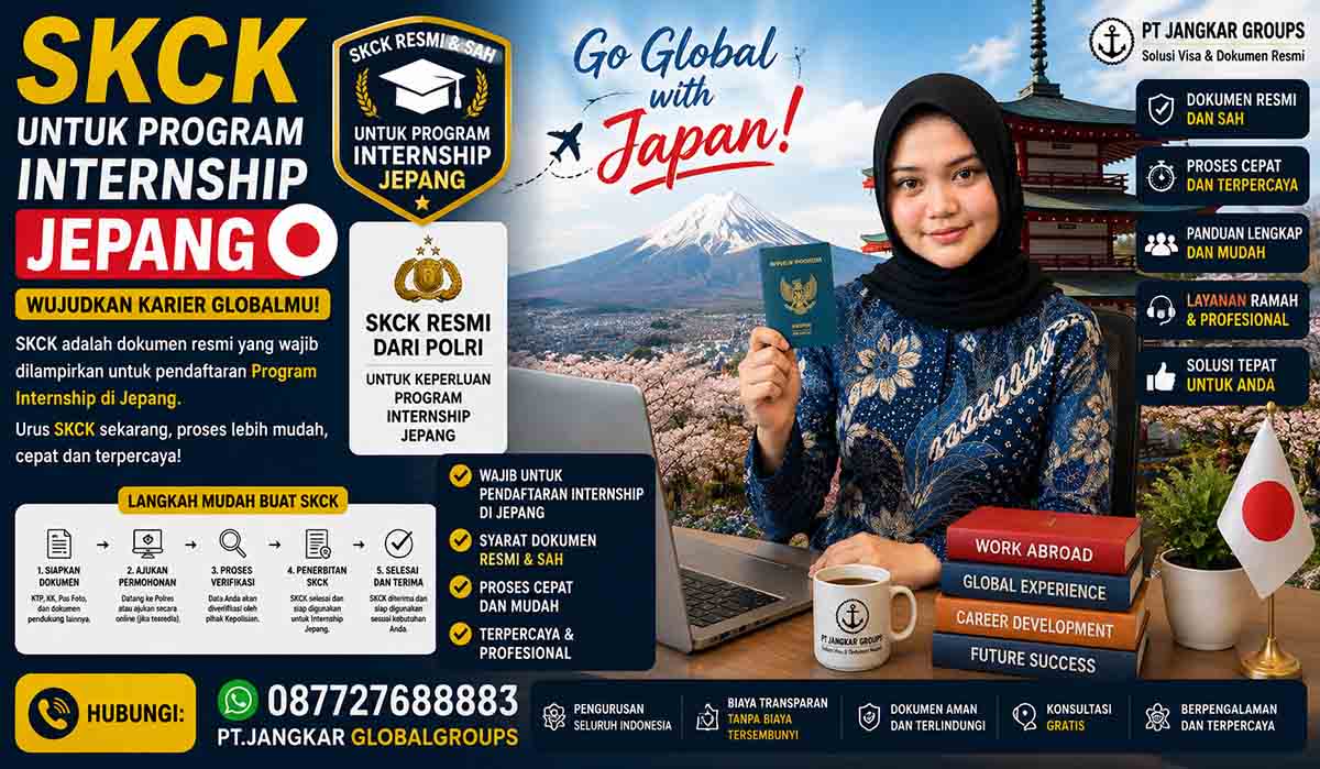 SKCK untuk Program Internship Jepang