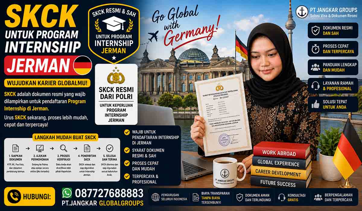 SKCK untuk Program Internship Jerman