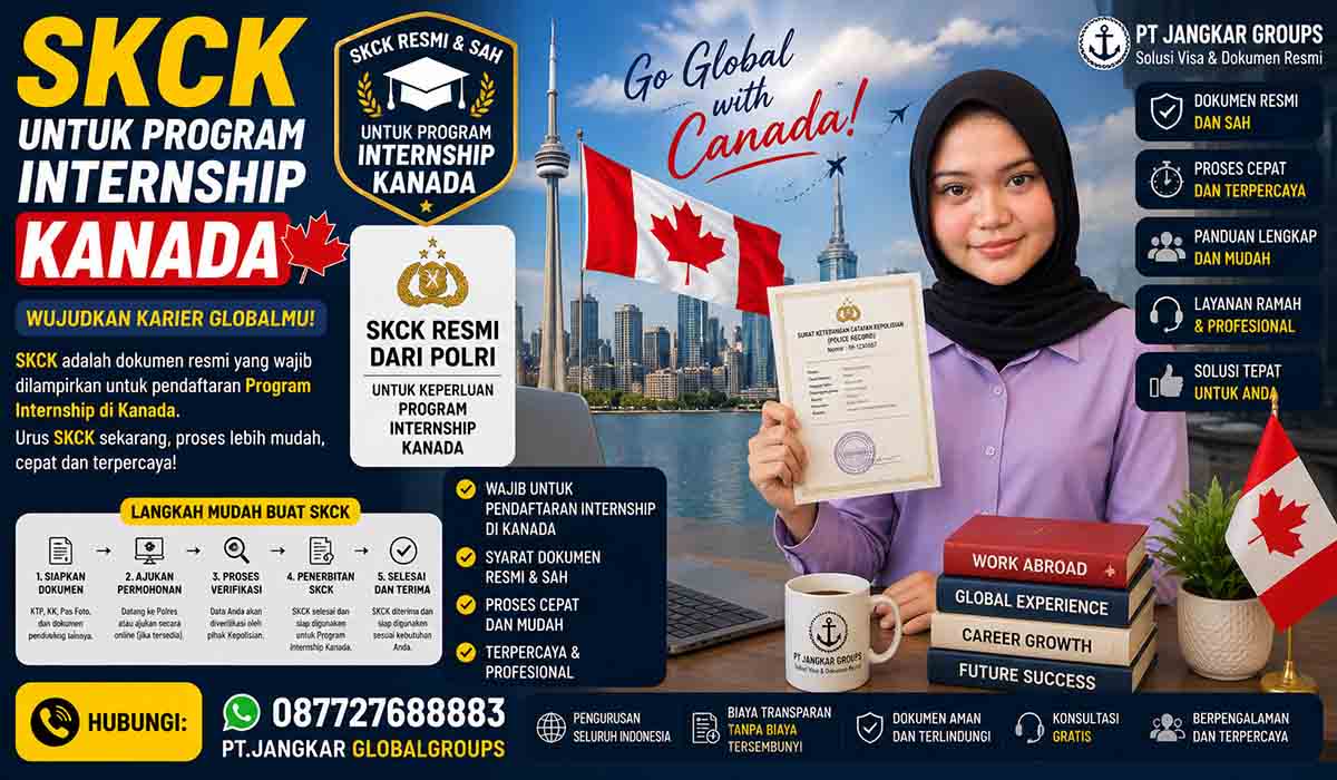 SKCK untuk Program Internship Kanada