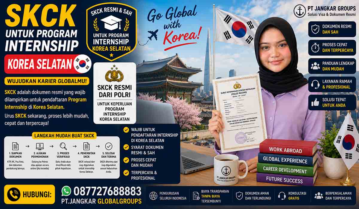 SKCK untuk Program Internship Korea Selatan