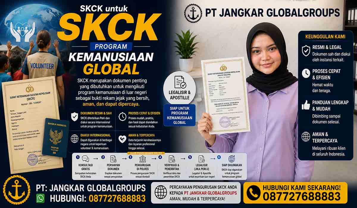 SKCK untuk Program Kemanusiaan Global