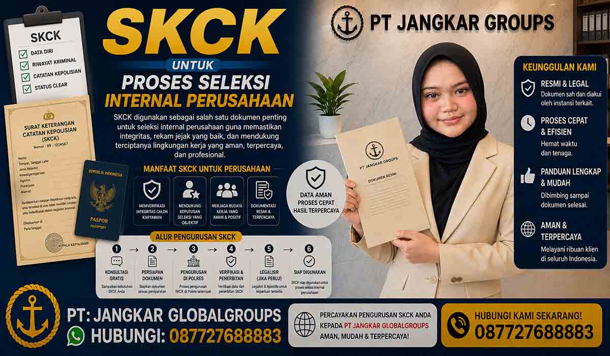 SKCK untuk Proses Seleksi Internal Perusahaan