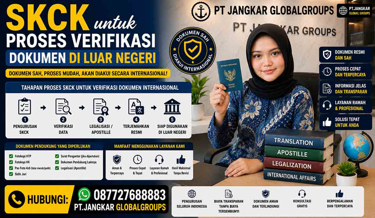 SKCK untuk Proses Verifikasi Dokumen di Luar Negeri