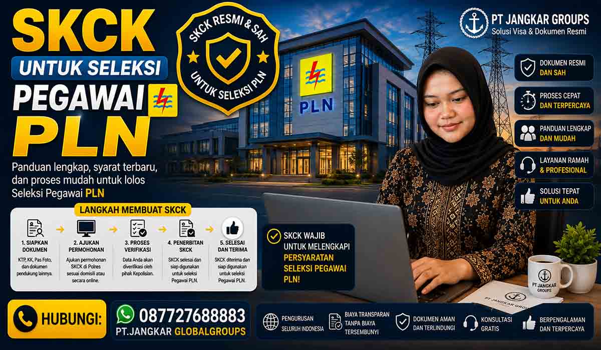 SKCK untuk Seleksi Pegawai PLN