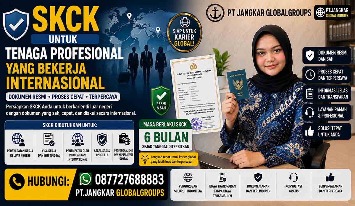 SKCK untuk Tenaga Profesional yang Bekerja Internasional