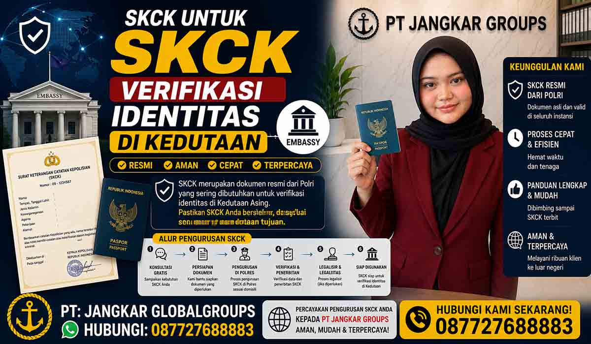SKCK untuk Verifikasi Identitas di Kedutaan