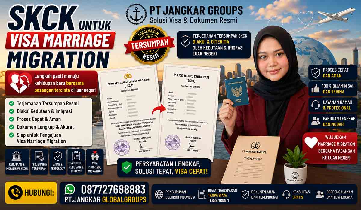 SKCK untuk Visa Marriage Migration