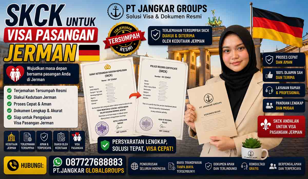 SKCK untuk Visa Pasangan Jerman