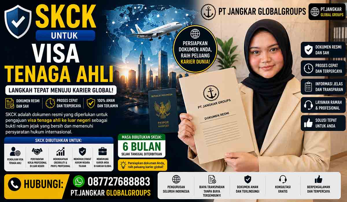 SKCK untuk Visa Tenaga Ahli
