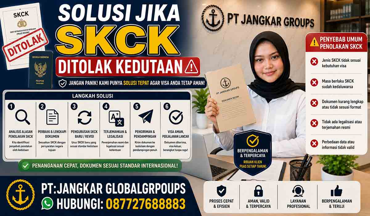 Solusi Jika SKCK Ditolak Kedutaan