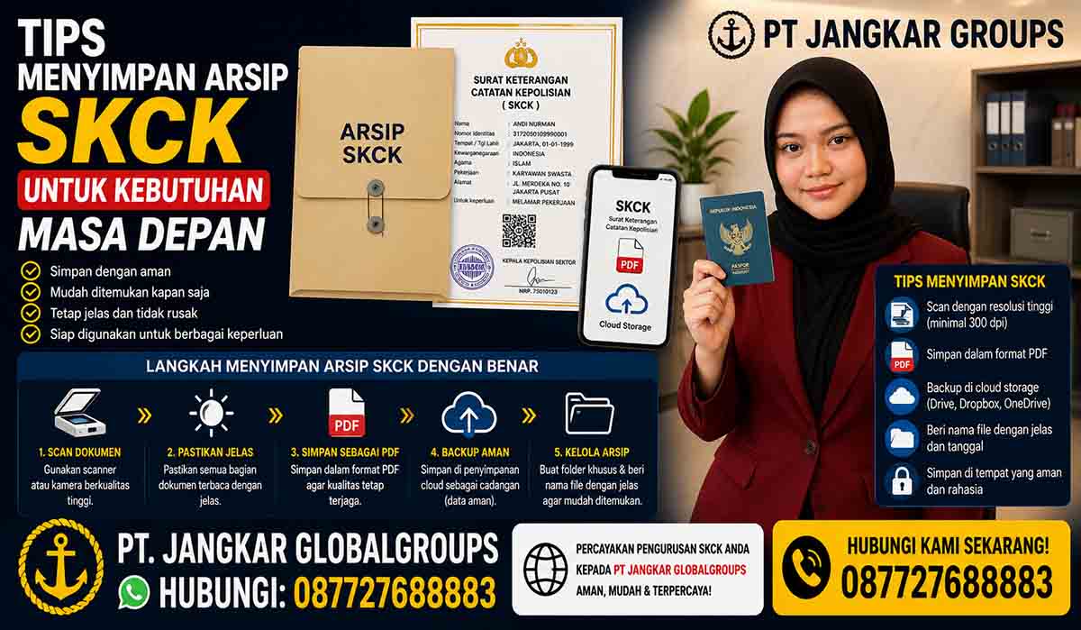 Tips Menyimpan Arsip SKCK untuk Kebutuhan Masa Depan