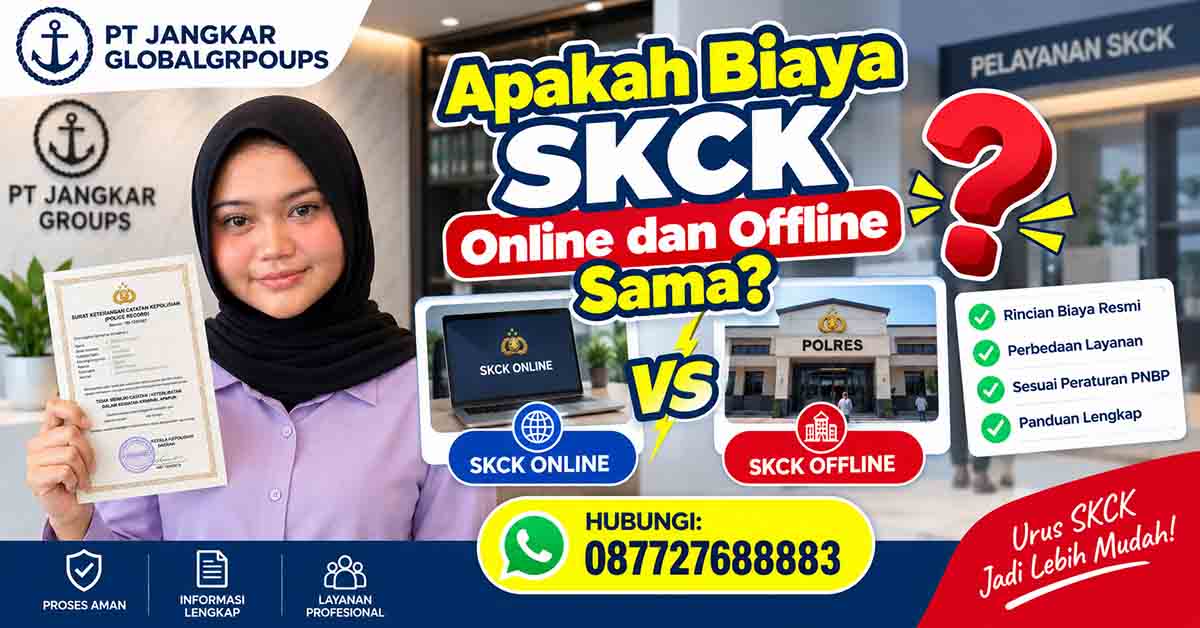 Apakah Biaya SKCK Online dan Offline Sama?