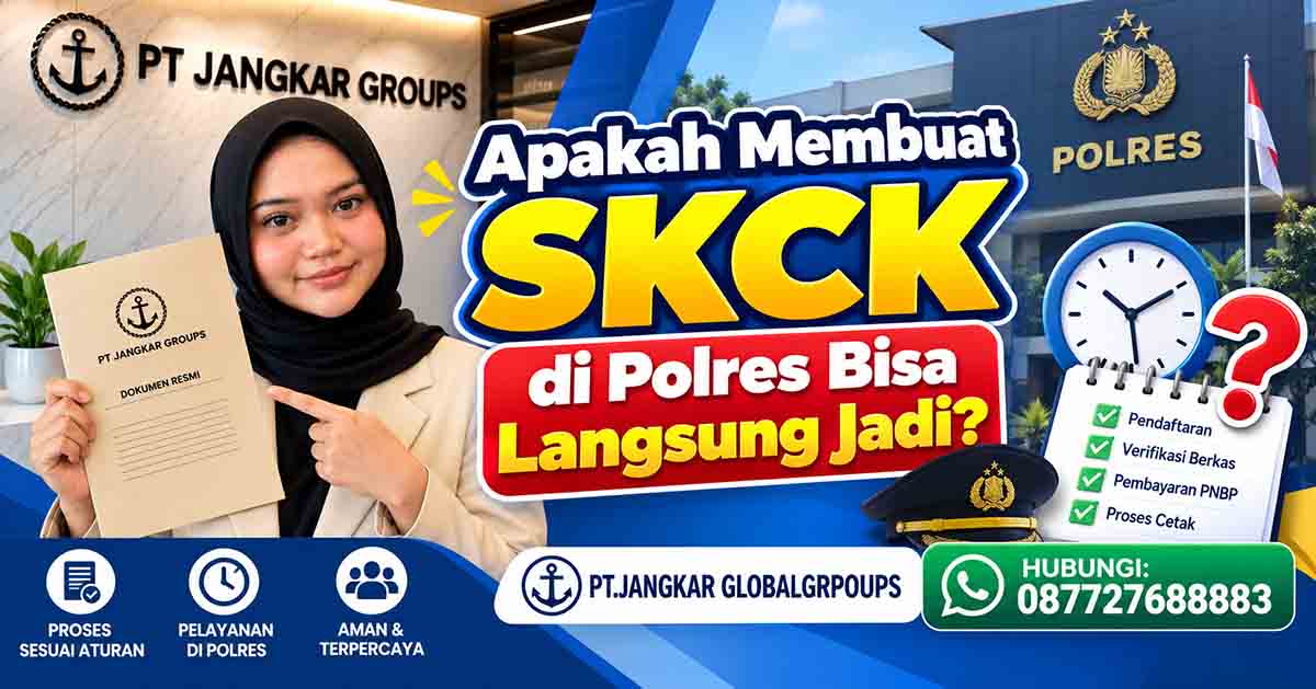Apakah Membuat SKCK di Polres Bisa Langsung Jadi?