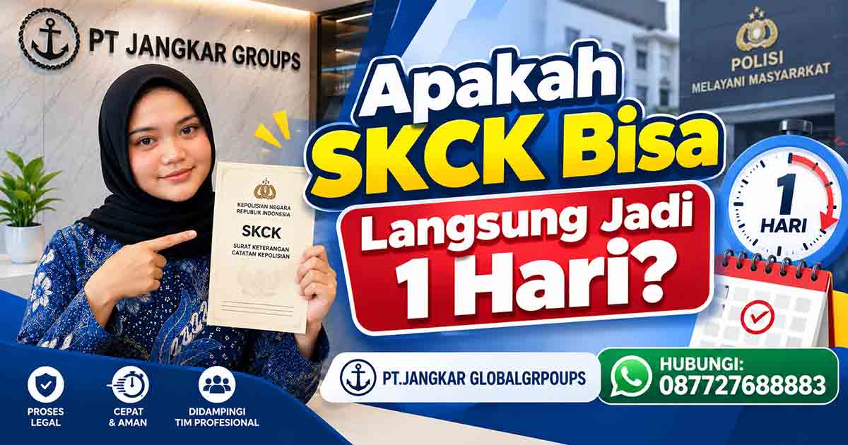 Apakah SKCK Bisa Langsung Jadi 1 Hari?