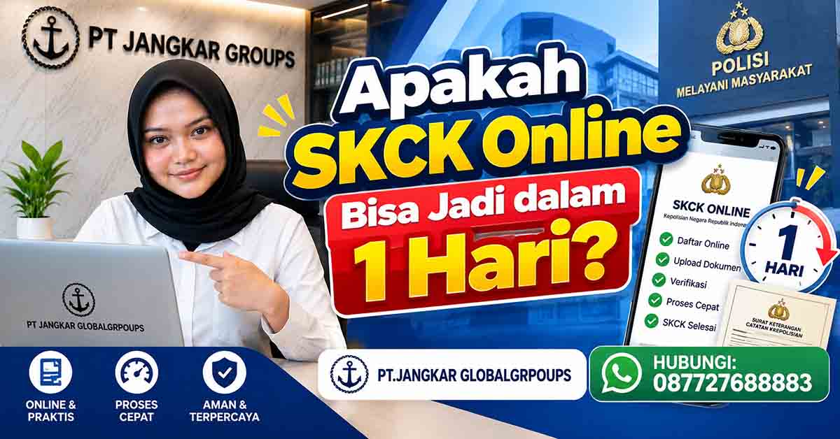 Apakah SKCK Online Bisa Jadi dalam 1 Hari?