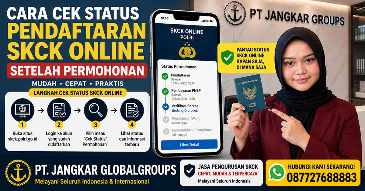 Cara Cek Status Pendaftaran SKCK Online Setelah Permohonan
