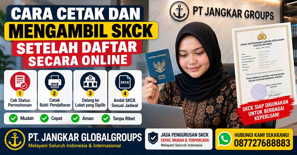 Cara Cetak dan Mengambil SKCK Setelah Daftar Secara Online