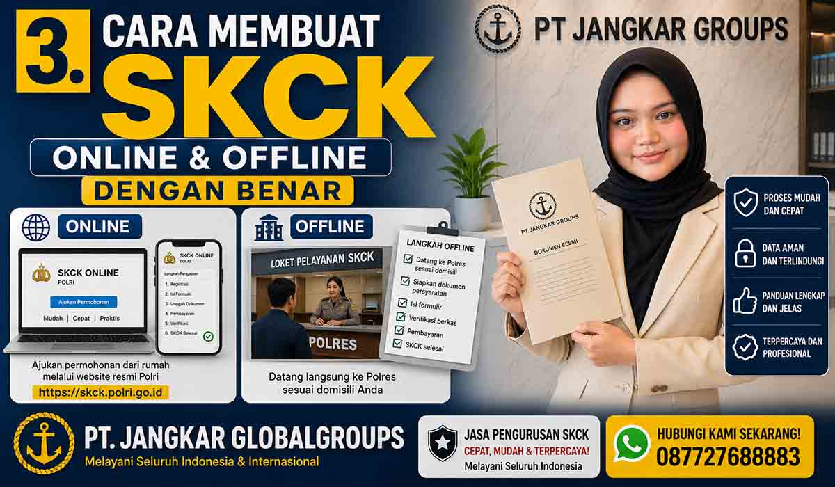 Cara Membuat SKCK Online dan Offline dengan Benar