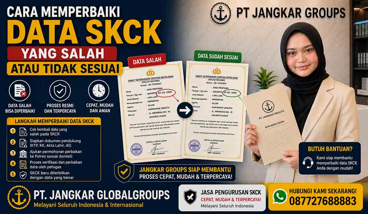Cara Memperbaiki Data SKCK yang Salah atau Tidak Sesuai