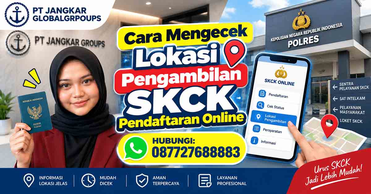 Cara Mengecek Lokasi Pengambilan SKCK Pendaftaran Online