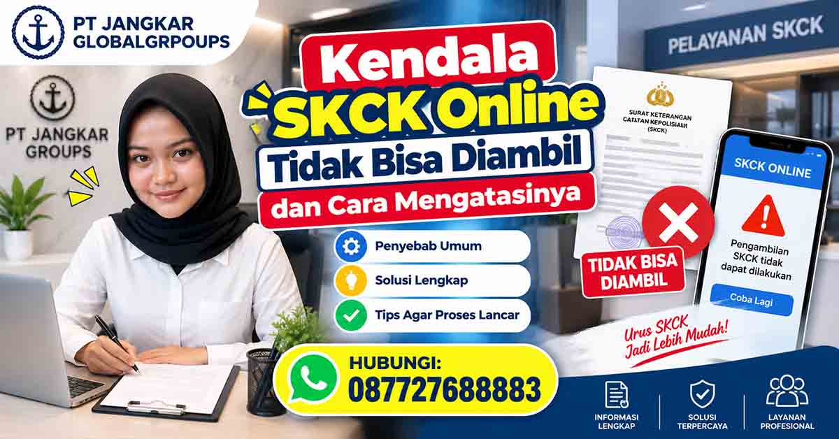 Kendala SKCK Online Tidak Bisa Diambil dan Cara Mengatasinya