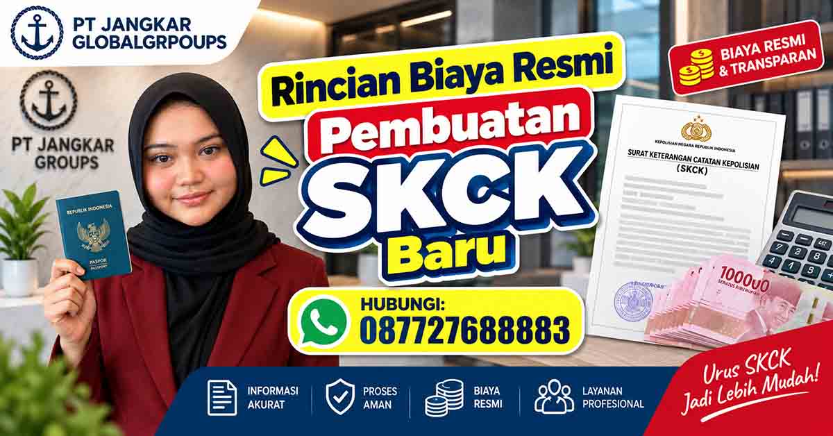 Rincian biaya resmi pembuatan SKCK baru