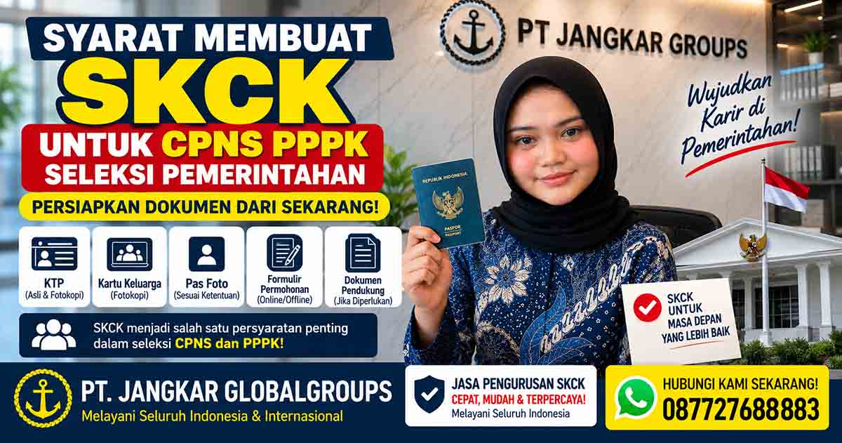 Syarat Membuat SKCK untuk CPNS, PPPK, Seleksi Pemerintahan