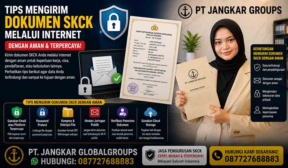 Tips Mengirim Dokumen SKCK melalui Internet dengan Aman