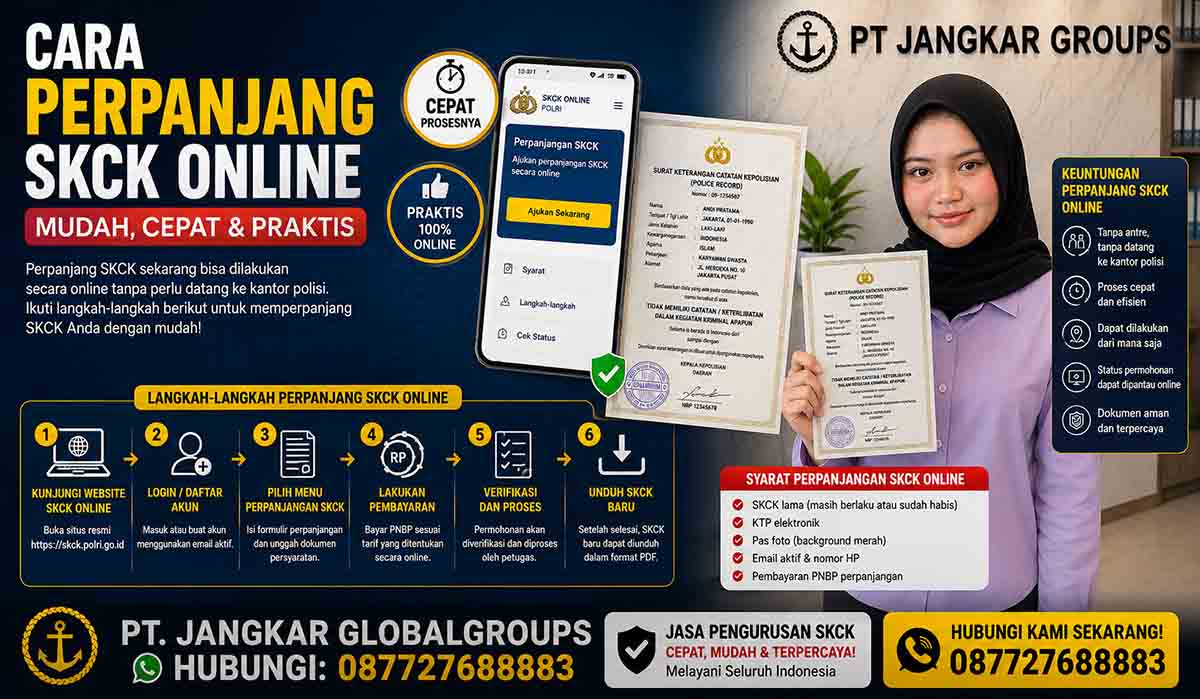 Cara Perpanjang SKCK Online